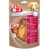 8in1 Fillets Pro Skin & Coat 80 g - Varčno pakiranje: 3 x S | shoptok.hr