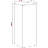  Stalak za biljke 2 pcs Antracit 40 x 40 x 100 cm - Antracit 2x (40 x 40 x 100 cm) | shoptok.hr