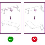 Stolna ploča svjetlosmeđa 180x60x(2-4) cm obrađena hrastovina | shoptok.hr