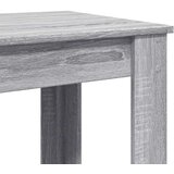 vidaXL Barska miza siva sonoma 102x50x103,5 cm inženirski les | Shoptok.si