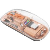 Marvo Miška PRISM B10, brezžična, oranžna | Shoptok.si