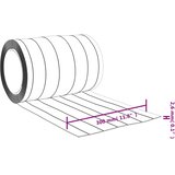  Prozirna zavjesa za vrata 300 mm x 2,6 mm 25 m PVC | shoptok.hr