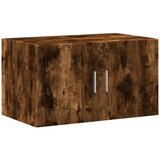 Maison Chic Stenska omarica - Zidna omarica dimljeni hrast 70x42,5x40 cm inženirski les iu574, (22063344) Cene