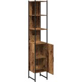  Kopalniška omarica Stari les 33x33x185,5 cm Izdelan les, (22040455) | Shoptok.si
