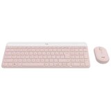 Logitech MK470 Wireless Desktop US Roze tastatura + miš cene