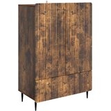 vidaXL Strani šal Dimljen hrast 66 x 34,5 x 97 cm Inženirski les, (5000217949) | Shoptok.si