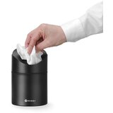 Hendi stona kanta za otpatke sa ljuljajućim poklopcem, 1,2L, crna, ⌀120x(H)165mm | Eponuda.com