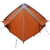  Teepee šator s krovom Siva i narančasta 490 x 410 x 210 cm | shoptok.hr