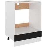 Furnova Kuhinjska omarica črna 60x46x81,5 cm iverna plošča, (21947598) | Shoptok.si