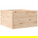 Furnova Vrtno cvetlično korito 80x80x45,5 cm trdna borovina, (21921186) | Shoptok.si