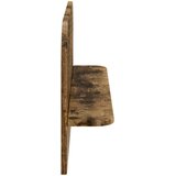  Zidna polica 2 kom. Dimljeni hrast 80.5 x 13.5 x 37.5 cm | shoptok.hr