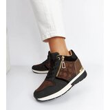 Gemre Black wedge sneakers Knoxville | Shoptok.si