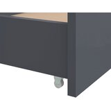  Okvir za krevet s ladicama tamnosivi 90x200 cm masivna borovina | shoptok.hr