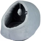 siv kokon za mačke 38x35 cm