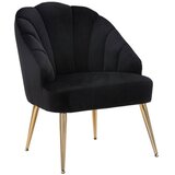 Mauro Ferretti Fotelja školjka Nera cm 65x69x84 | shoptok.hr