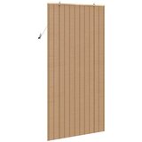 vidaXL Žaluzije in senčila z zavesami Svetlo rjava 120 x 220 cm Bambus | Shoptok.si