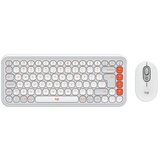 Logitech Tipkovnica in miška POP Icon Combo, Bluetooth, bela, SLO g. Cene