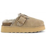 Colors of California Platform sabot wool stitchings Smeđa Cijene