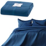 AmeliaHome Prekrivač Carmen 260x280 cm, indigo / tamnoplava | shoptok.hr