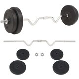 vidaXL Komplet uteži 30 kg | Shoptok.si