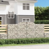  Lučne gabionske košare 13kom 300x50x140/160cm pocinčano željezo | shoptok.hr