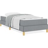 vidaXL Postelja z vzmetnico Taupe, rjava 80 x 200 cm | Shoptok.si