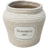 Lorena Canals Kremno bela tekstilna otroška škatla za shranjevanje ø 20x23 cm Jam Jar – | Shoptok.si