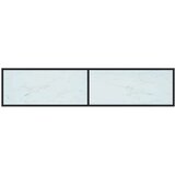 TV omarica beli marmor 180x40x40,5 cm kaljeno steklo, (20912333) | Shoptok.si