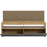 XXXL Nizka Omarica Okai, Hrast/siva | Shoptok.si