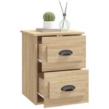  Zidni noćni ormarići 2 kom boja hrasta sonome 41,5 x 36 x 53 cm | shoptok.hr
