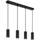 Globo 57918-4HB - Luster na sajli JAMES 4xGU10/25W/230V crna | Eponuda.com
