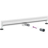  Odvod za tuš montiran na zid Srebrno 100 cm | shoptok.hr
