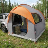 Šator za auto s krovom Siva i narančasta 239 x 210 x 210 cm Cijene