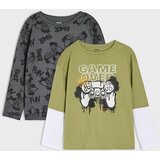 Sinsay Pamučna majica dugih rukava | shoptok.hr