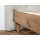 Bobochic Paris Svijetlo sivi tapecirani bračni krevet s podnicom 180x200 cm Kumo – | shoptok.hr