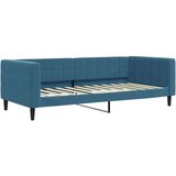 vidaXL Dnevni krevet na razvlačenje s ladicama plavi 90x200 cm baršun | shoptok.hr