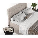 Maison de Rêve Svetlo rjava boxspring postelja s prostorom za shranjevanje 200x200 cm Imagine – | Shoptok.si