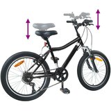  Dječji Bicikl 20 Inča 6-Speed za djecu od 6 do 11 godina Crna | shoptok.hr