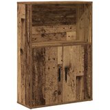 Maison Chic Knjižna omara - Knjižni regal starinski les 60x24x85 cm inženirski les, (21724981) Cene