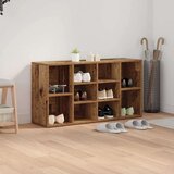  Klupa za cipele Staro drvo 103 x 30 x 55 cm Konstruirano drvo | shoptok.hr