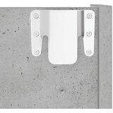  Zidni ormarići za cipele 2 kom boja betona 60x18x90 cm drveni | shoptok.hr