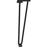 vidaXL ukosnice noge za stol 4 kom crne 42 cm čvrstog čelik | shoptok.hr