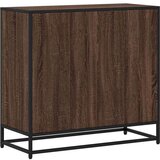 vidaXL Knjižna omara rjavi hrast 80x35x76 cm inženirski les | Shoptok.si