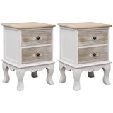 vidaXL Nočne omarice 2 kosa 35x30x50 cm les pavlovnije | Shoptok.si