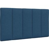 Maison Chic posteljno vzglavje - vzglavna omarica - vzglavna stranica modra 80 cm blago, (21704328) | Shoptok.si