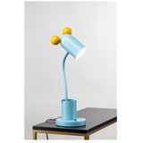 Gtv Svetlo modra namizna svetilka s kovinskim senčilom (višina 50 cm) Mouse – | Shoptok.si