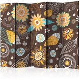  Paravan u 5 dijelova - Transparent flowers II [Room Dividers] 225x172 Cijene