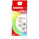 Nepoznato Drvene boje KORES kromas 12kom | ePonuda.com