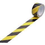 eurokraft basic Opozorilni trak, z različnimi napisi, DE 6 rol, črne/rumene barve, širina traku 50 mm | Shoptok.si