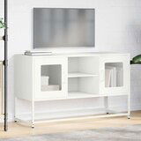 vidaXL TV ormarić bijeli 100,5 x 39 x 60,5 cm čelični | shoptok.hr
